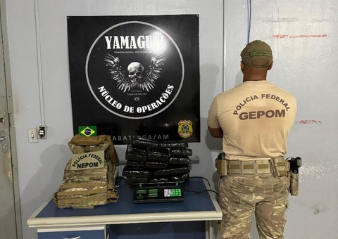 PF prende homem com 17 kg de drogas no porto de Benjamin Constant