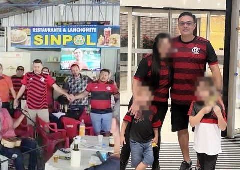 Amigos de farda e time, flamenguistas oram por família de delegado do Amazonas morto em Belém