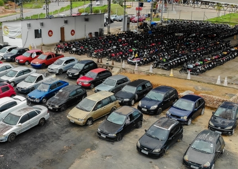 Com 433 veículos, primeiro leilão do Detran de 2023 já tem data para visitação no Amazonas