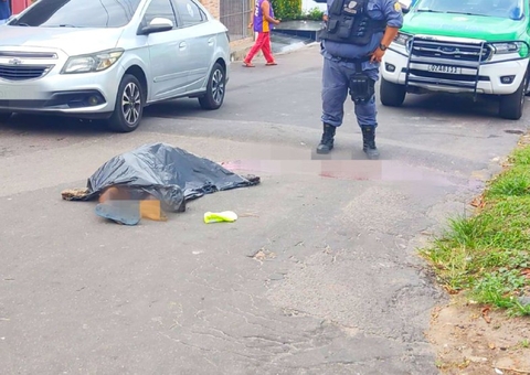 Homem é assassinado após deixar esposa no trabalho em Manaus