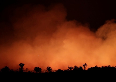 Amazônia tem recorde de queimada em agosto, superando 2019, diz Inpe