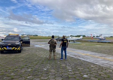 PF apreende avião de Igreja com 290 kg de maconha