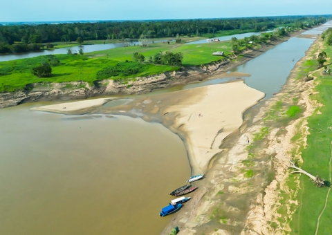 Redução das chuvas é a principal da causa da seca no Amazonas