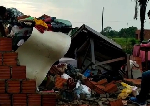 Bebê em rede morre ao ser arremessado a 25 metros por vendaval