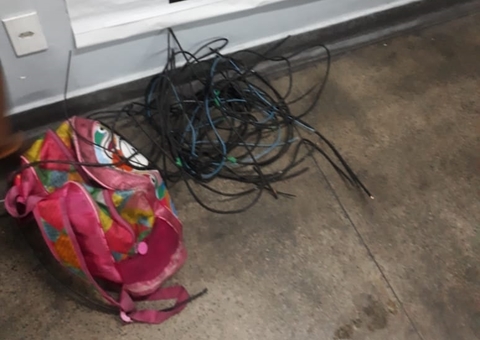 Homem é detido por furto de fios elétricos na zona Centro-Sul de Manaus 