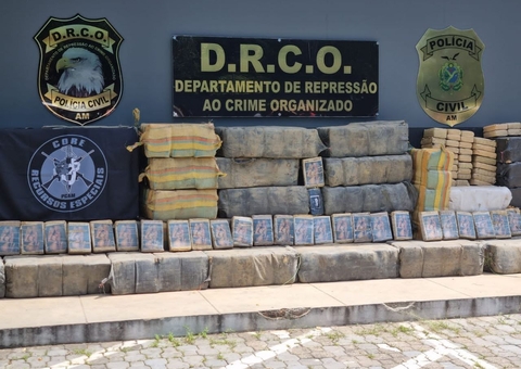 Sete pessoas são presas com drogas avaliadas em R$ 36 milhões em Manaus 
