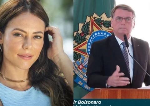Paolla Oliveira critica Bolsonaro após ataques às urnas eletrônicas