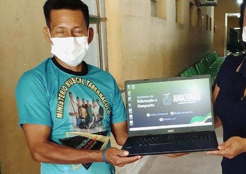 Escola indígena no Amazonas recebe notebooks através de emenda de mais de R$ 1 milhão