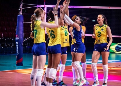 Brasil vence Japão no vôlei e vai à semi da Liga das Nações