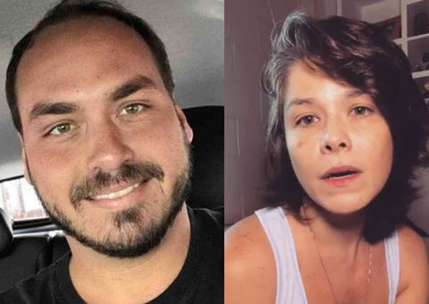 Carlos Bolsonaro debocha de vídeo de Samara Felippo com as filhas e atriz reage