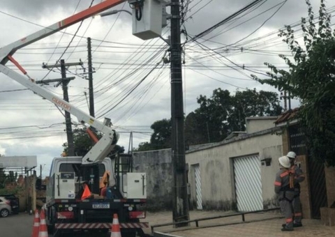 Cinco bairros vão ficar sem energia nesta segunda-feira em Manaus
