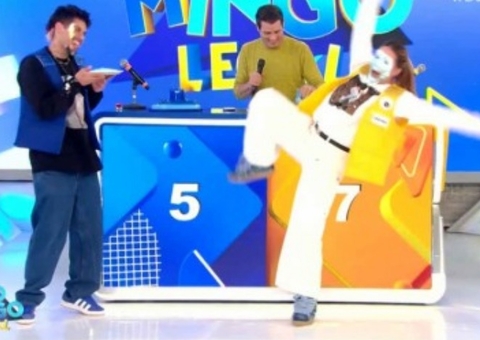 Grávida, Virgínia cai no chão durante gravação de programa e preocupa fãs; vídeo