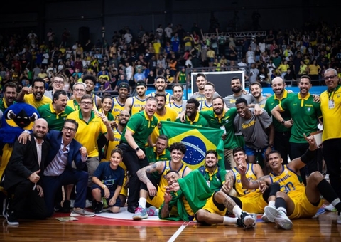 Brasil vence EUA e está no Mundial de Basquete