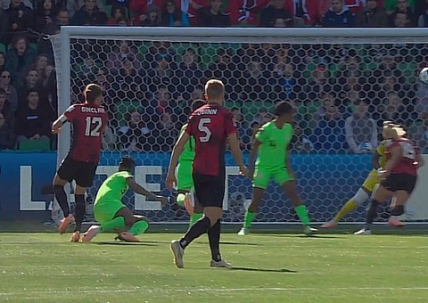 Nigerianas pedem apoio após caírem nas oitavas da Copa