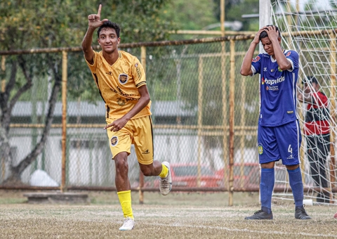 Amazonas FC faz 4 a 0 no Nacional e vence a segunda no Barezinho Sub-16