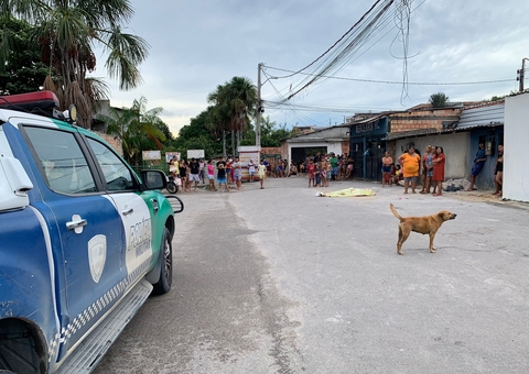 Homem é cravejado de balas por dupla em moto no Monte das Oliveiras
