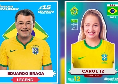 Candidatos ao Governo do Amazonas se colocam como figurinha de álbum da Copa