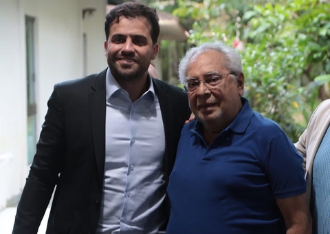 Amazonino e Pablo Marçal se encontram durante visita do presidenciável a Manaus