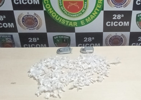 Jovem é detido com 280 porções de oxi em casa de Manaus 