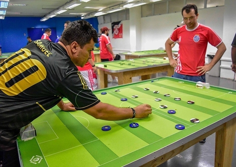 Torneio de futebol de mesa acontece neste domingo em Manaus