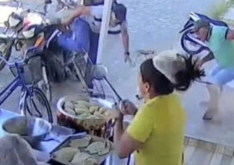 Vídeo: Dona de pastelaria morre baleada em ataque que tinha outro alvo no RN