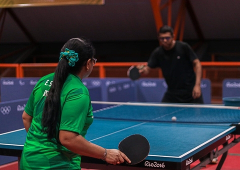 Vila Olímpica é sede da 1ª etapa do Campeonato Amazonense de Tênis de Mesa 