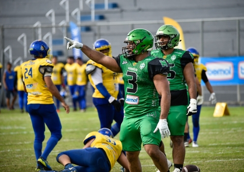 Ismael Benigno é palco do Campeonato Brasileiro de Futebol Americano