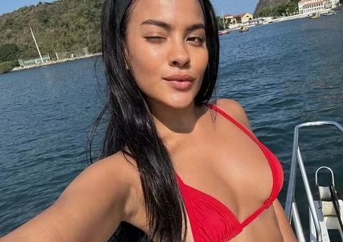 Bella Campos deixa tatuagem íntima à mostra e intriga fãs