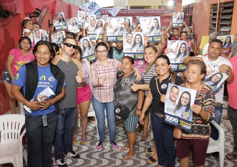 Maratona de visitas de Mayara chega ao Santa Etelvina e Santa Luzia