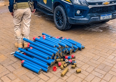 PRF apreende 85 Kg de drogas escondidos em tubos de madeira no Amazonas
