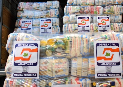 Envira recebe 6,5 toneladas de alimentos após decretar situação de emergência devido à cheia