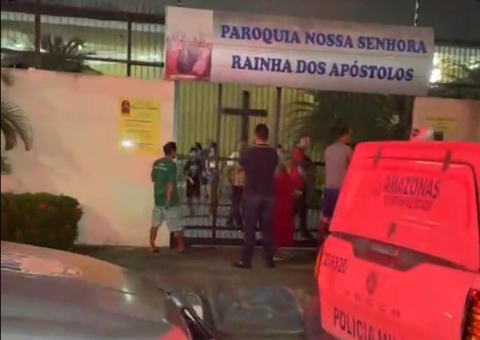 Homem invade igreja e ameaça matar fiéis durante missa de Páscoa em Manaus