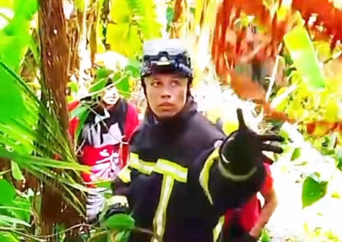 Homem é resgatado após cair de barranco no bairro Cidade de Deus