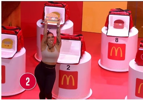 Giovanna vence prova e é líder pela 3ª vez no BBB