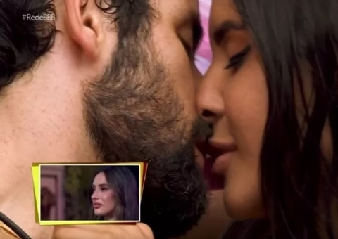 Climão: Deniziane assiste beijo de Matteus e Isabelle na final do BBB
