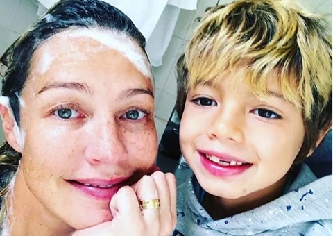 Luana Piovani desabafa sobre a mudança do filho Dom para o Brasil