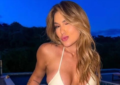 Grávida do 3º filho, Virginia mostra ponto inflamado após 1 ano de cesárea