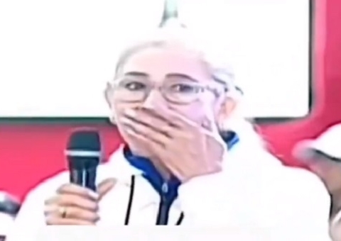 Dentadura de mulher de Nicolás Maduro escapa durante discurso; vídeo