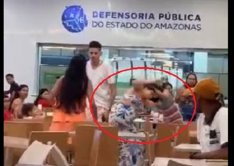Pancadaria: mulher flagra marido com suposta amante em shopping de Manaus