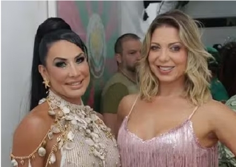 Sheila Mello abre o jogo sobre rumores de rivalidade com Scheila Carvalho