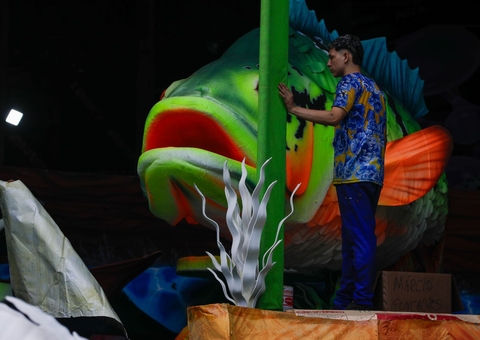 Festival de Parintins: Boi Caprichoso conclui 95% dos trabalhos nos galpões