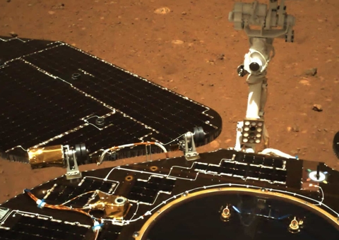 Primeiro rover enviado pela China, começa a explorar Marte