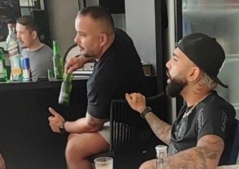 Responsável pela foto de Gabigol com camisa do Corinthian foi à casa do atl