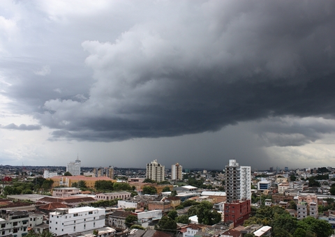 Confira previsão do tempo para esta segunda-feira em Manaus
