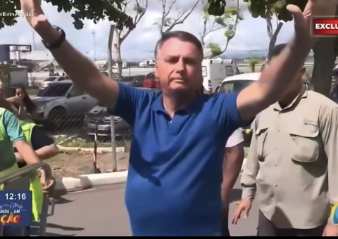 Na Paraíba, Bolsonaro se irrita após apoiadores serem impedidos de recepcioná-lo
