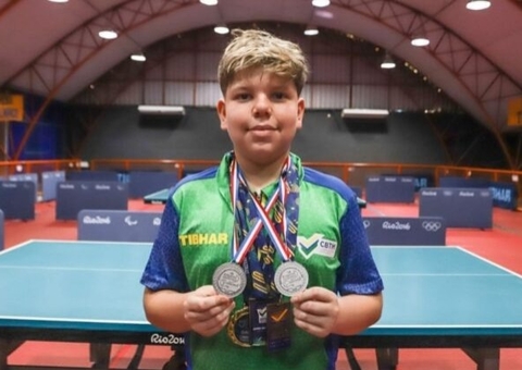 Amazonense Argemiro Mory disputará etapa nacional do TMB Platinum no tênis de mesa