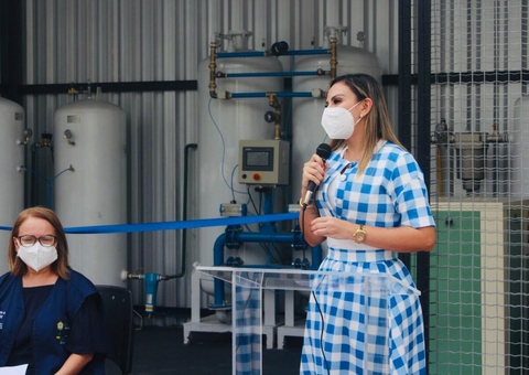 Maternidade Ana Braga recebe usina de oxigênio em Manaus