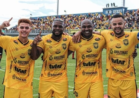 Amazonas vence o Manaus por 2 a 0 e sobe pra vice-liderança da Série C