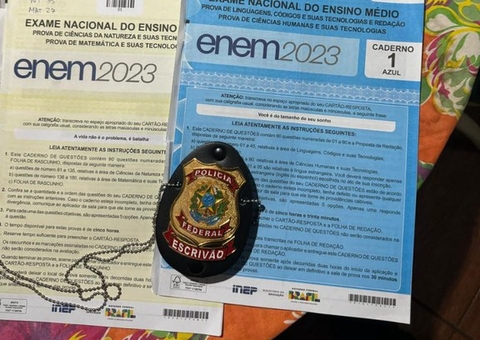 PF investiga estudante por fazer prova do Enem por outras pessoas