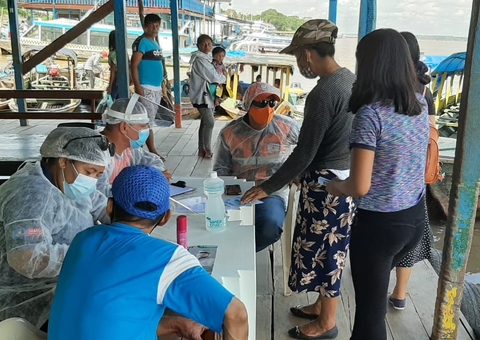 Tabatinga, no Amazonas, retoma barreira após novo surto de covid no Peru